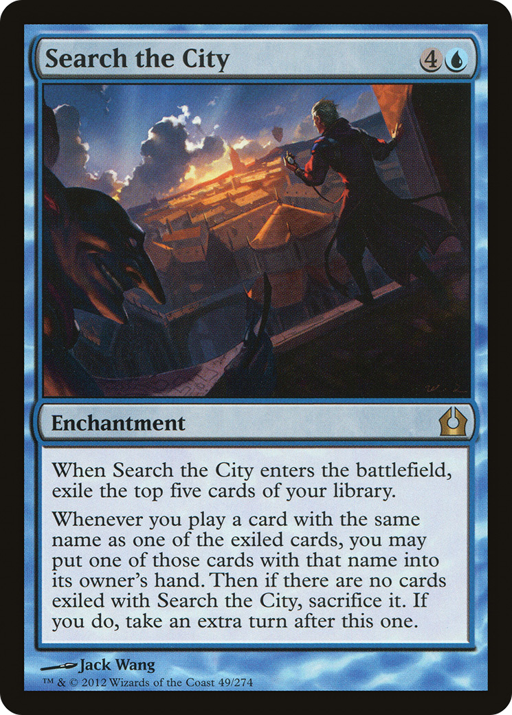 Image of Search the City (RTR-049) - Return to Ravnica Foil