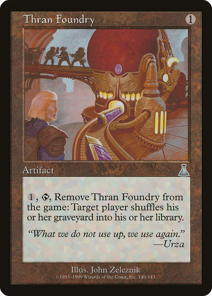 Image of Thran Foundry (UDS-140) - Urza's Destiny