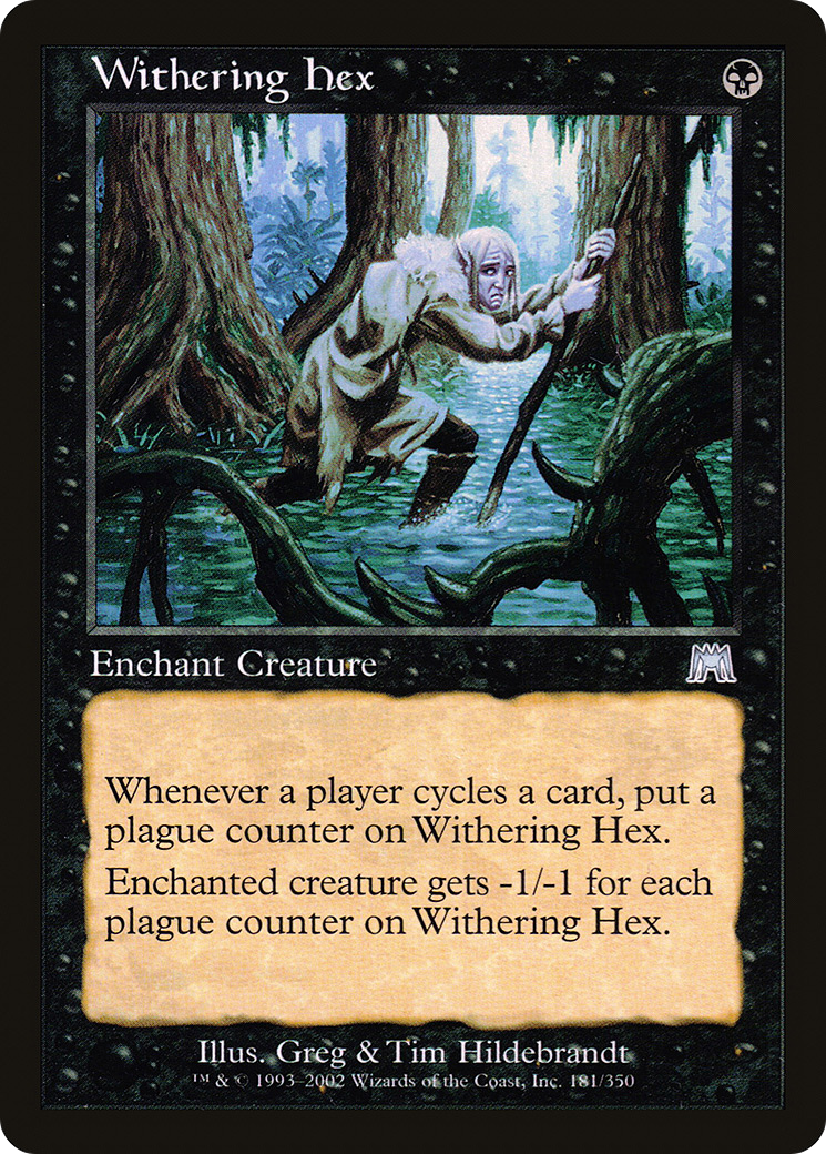 Image of Withering Hex (ONS-181) - Onslaught