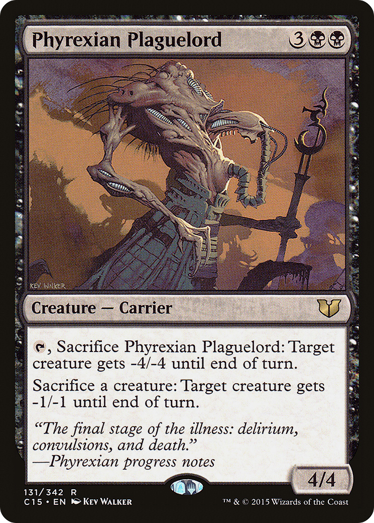 Image of Phyrexian Plaguelord (C15-131) - Commander 2015