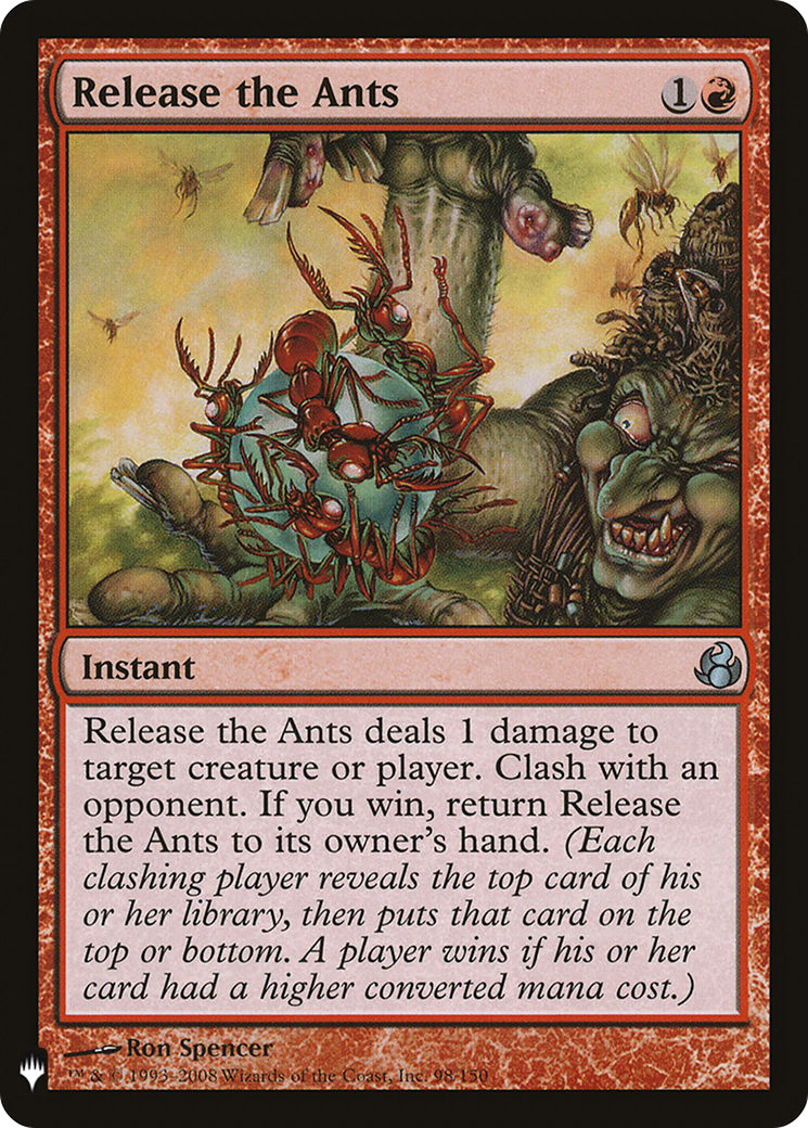 Image of Release the Ants (LIST-MOR-98) - The List