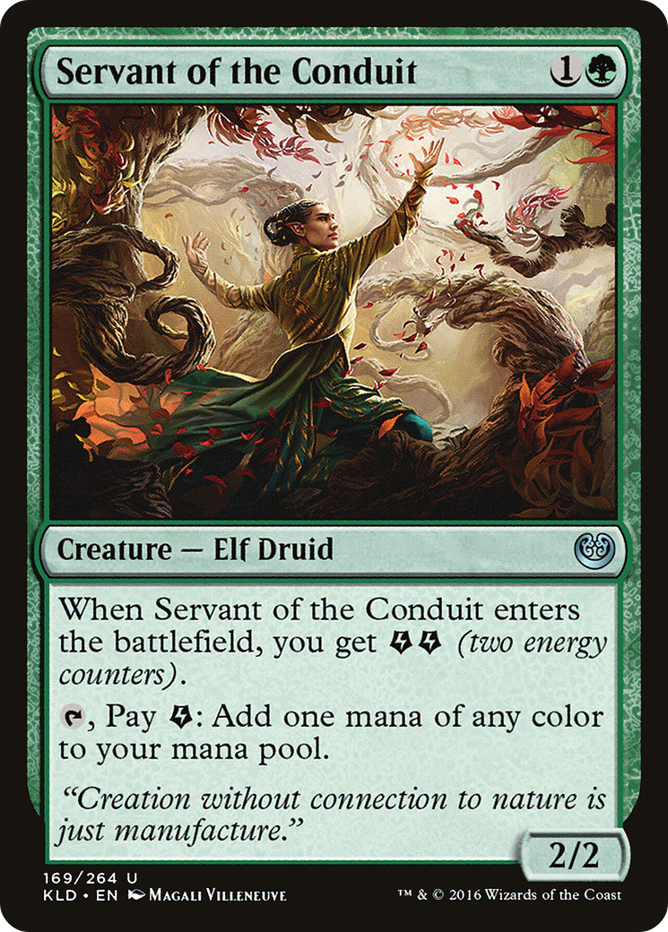 Image of Servant of the Conduit (KLD-169) - Kaladesh Foil