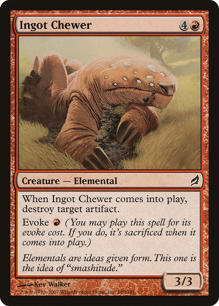 Image of Ingot Chewer (LRW-180) - Lorwyn Foil