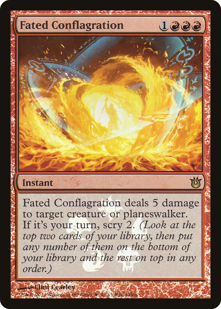 Image of Fated Conflagration (BABP-094) - Born of the Gods Promos Foil
