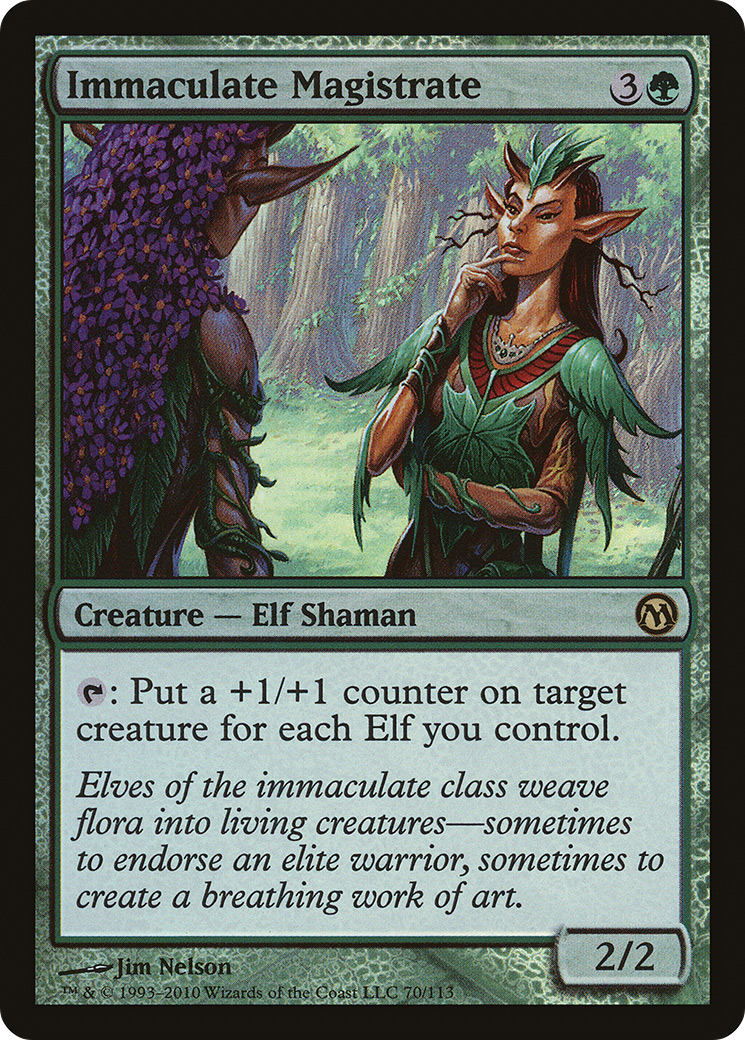 Image of Immaculate Magistrate (DPA-070) - Duels of the Planeswalkers Foil