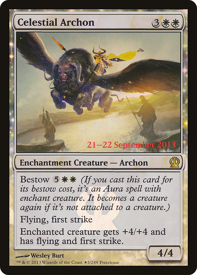 Image of Celestial Archon (PRE-003) - Theros Promos: (enchantment) Foil