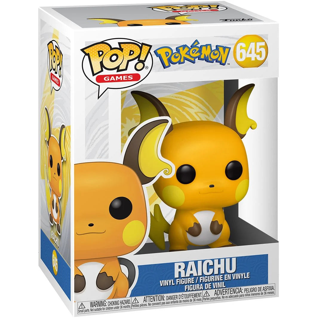 Image of Pokemon Raichu Funko Pop! Vinyl Figure #645