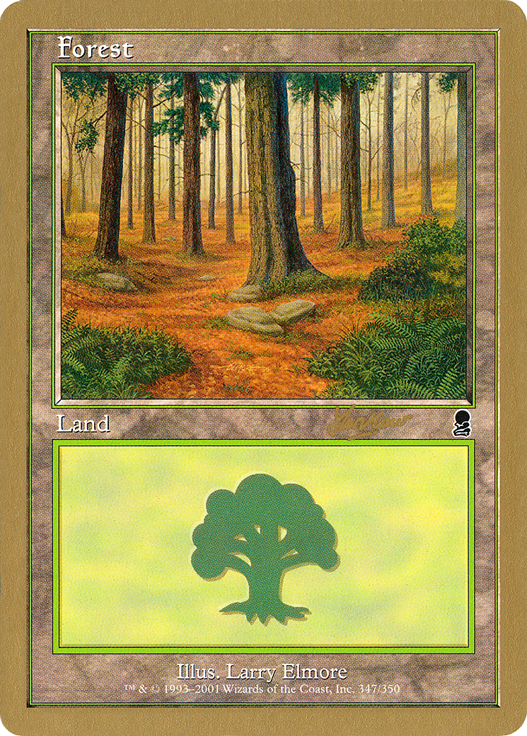 Image of Forest (347) - 2002 Sim Han How (ODY) (WCD-) - World Championship Decks 2002