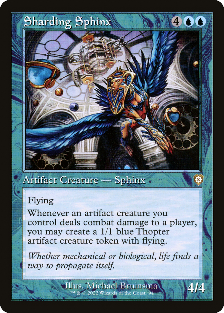 Image of Sharding Sphinx (Retro Frame) (BRC-094) - The Brothers' War Commander