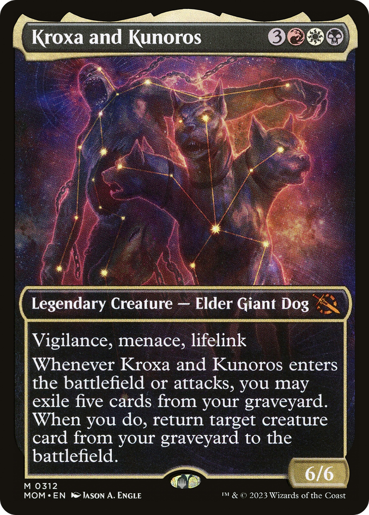 Image of Kroxa and Kunoros (Showcase) (MOM-312) - March of the Machine: (Showcase)
