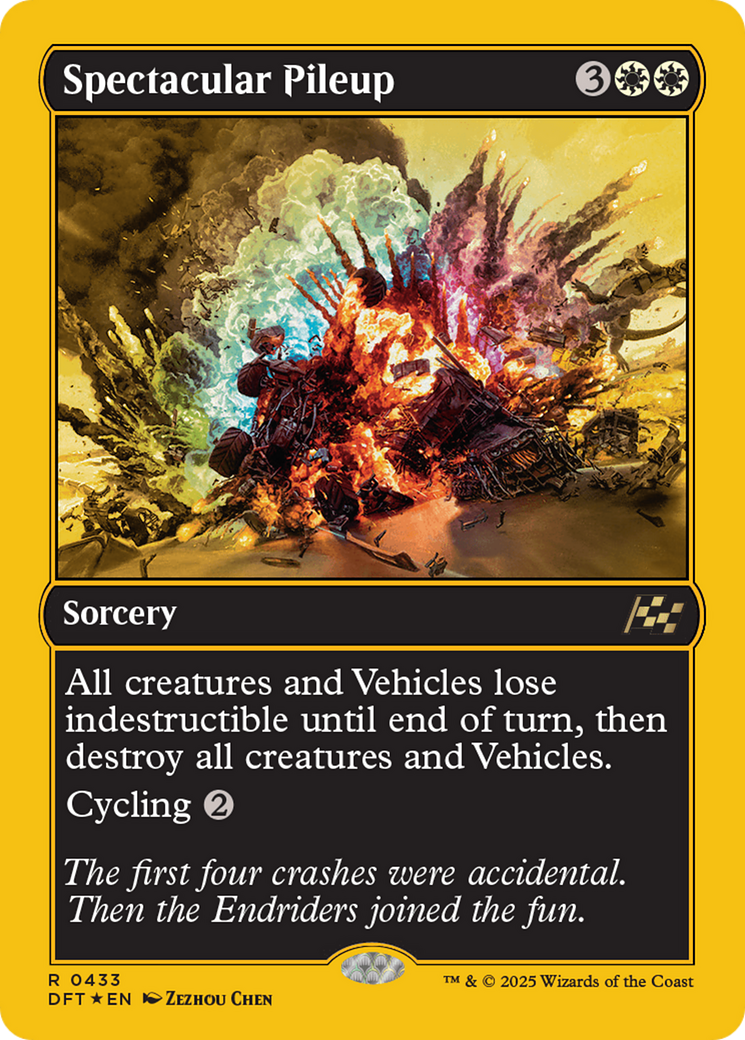 Image of Spectacular Pileup (First-Place Foil) (DFT-433) - Aetherdrift Foil
