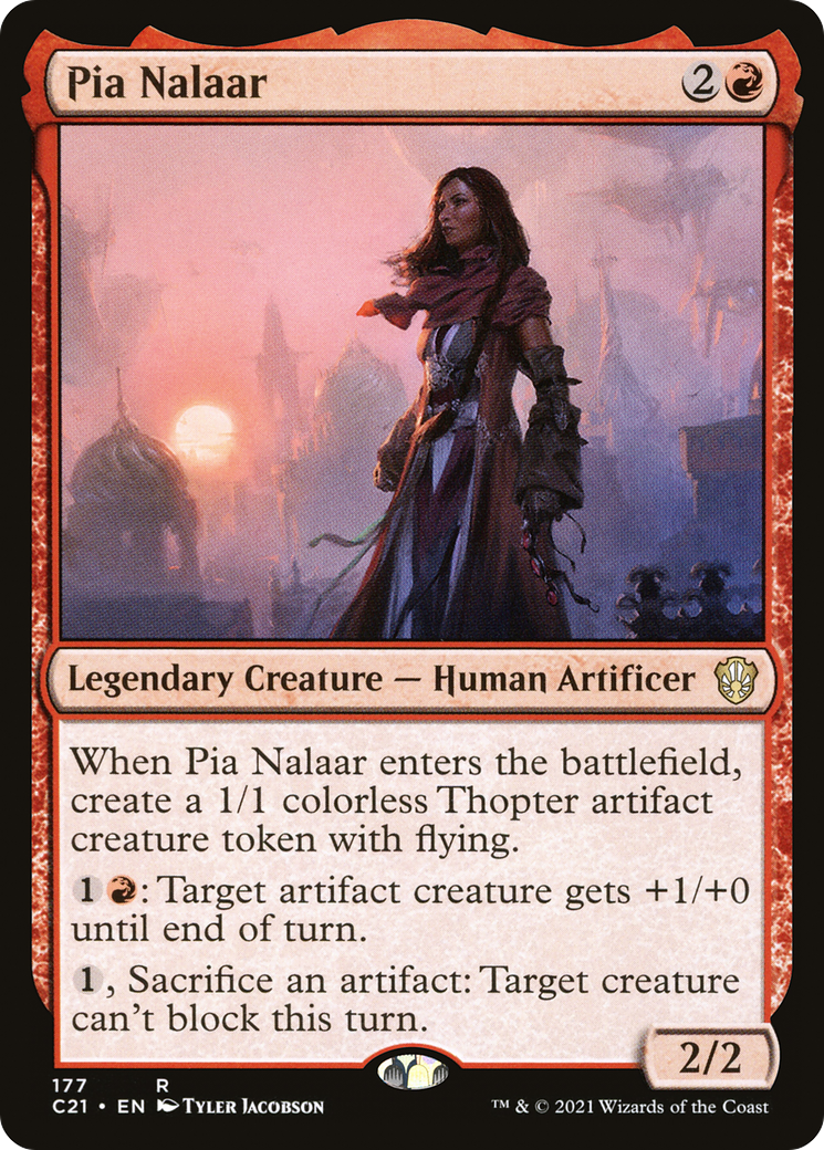 Image of Pia Nalaar (C21-177) - Commander 2021