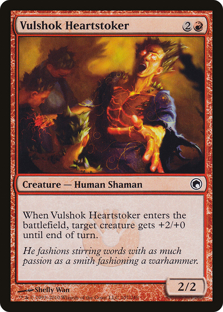 Image of Vulshok Heartstoker (SOM-107) - Scars of Mirrodin