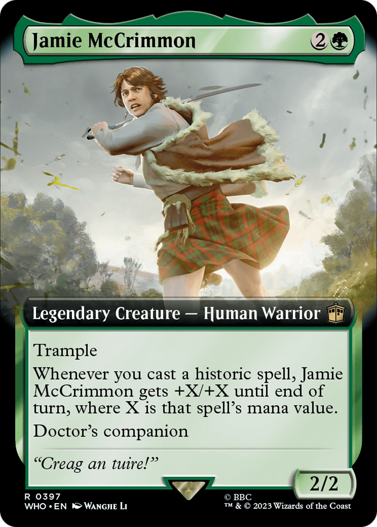 Image of Jamie McCrimmon (Extended Art) (WHO-397) - Doctor Who: (Extended Art)