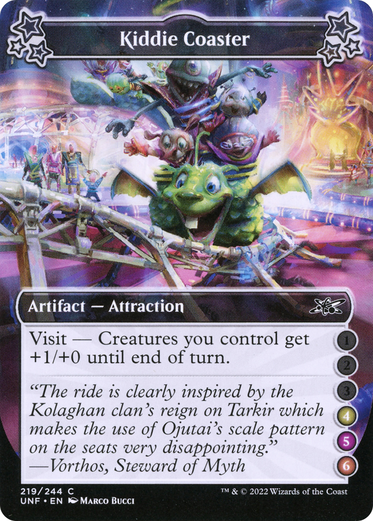 Image of Kiddie Coaster (4-5-6) (UNF-219) - Unfinity Foil
