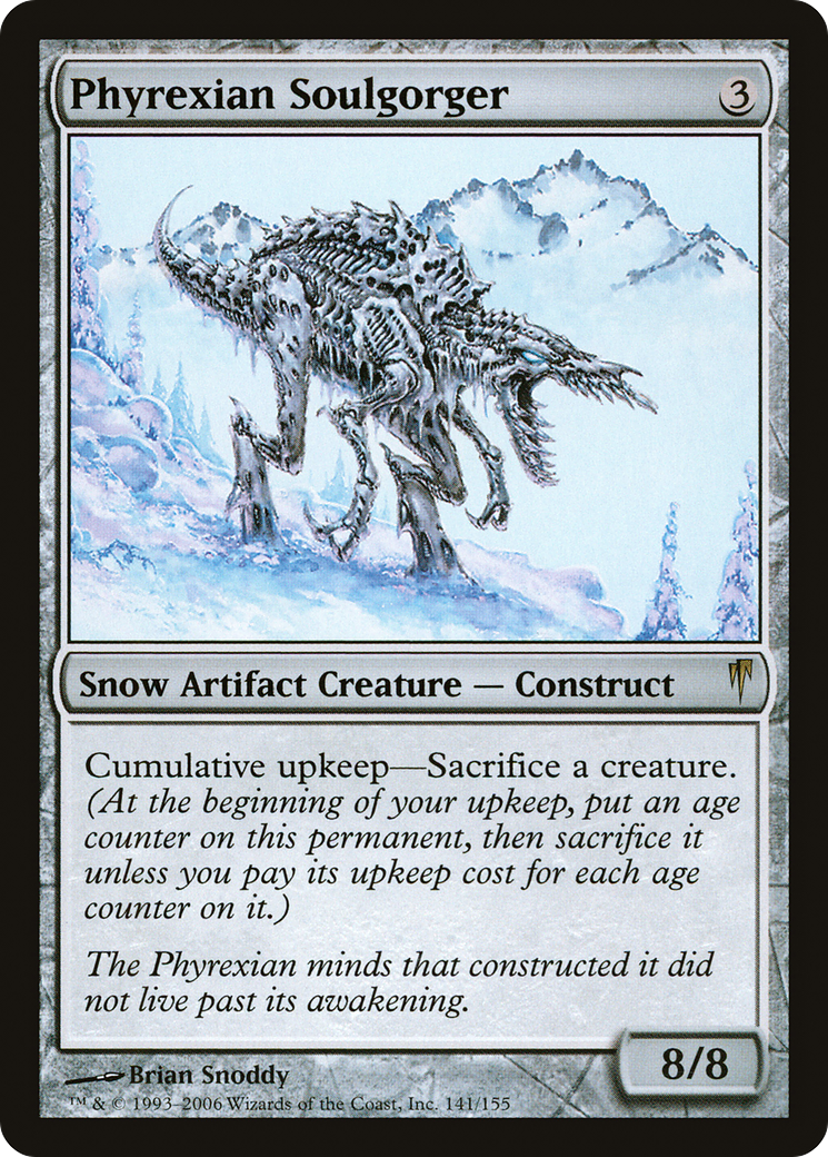 Image of Phyrexian Soulgorger (CSP-141) - Coldsnap