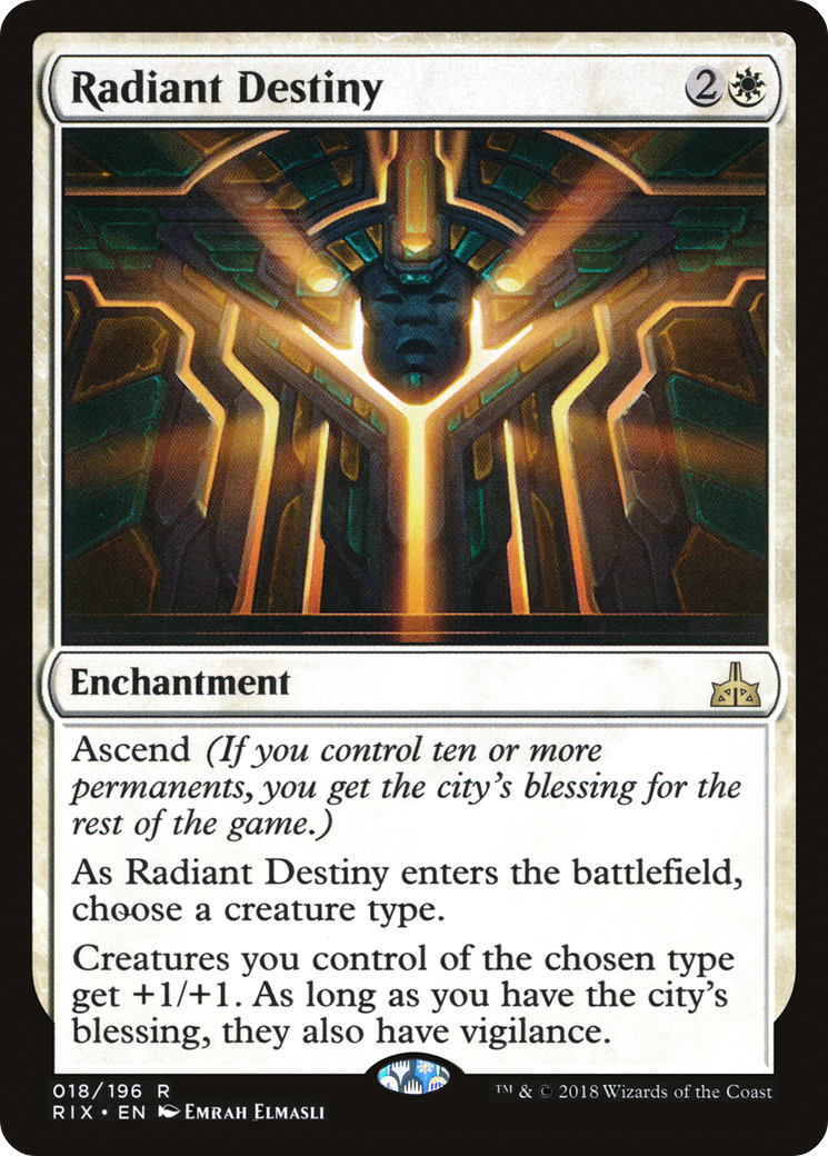 Image of Radiant Destiny (RIX-018) - Rivals of Ixalan