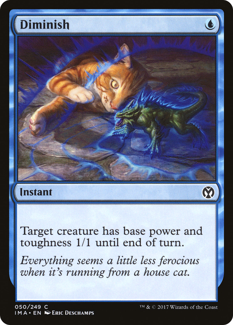 Image of Diminish (IMA-050) - Iconic Masters Foil