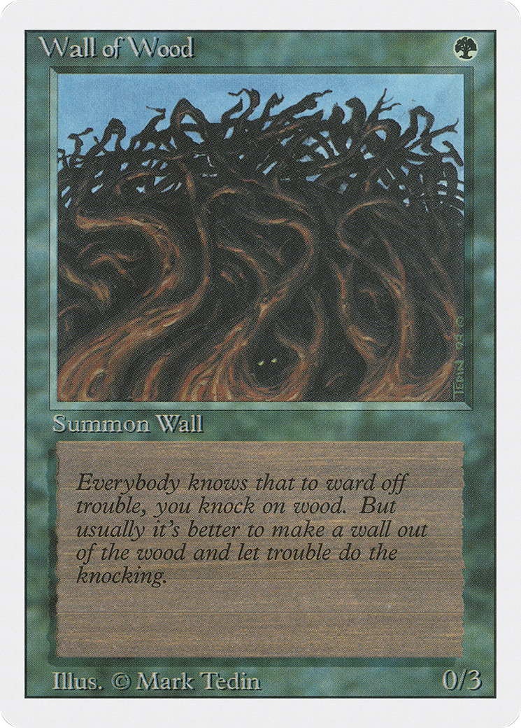 Image of Wall of Wood (3ED-) - Revised Edition