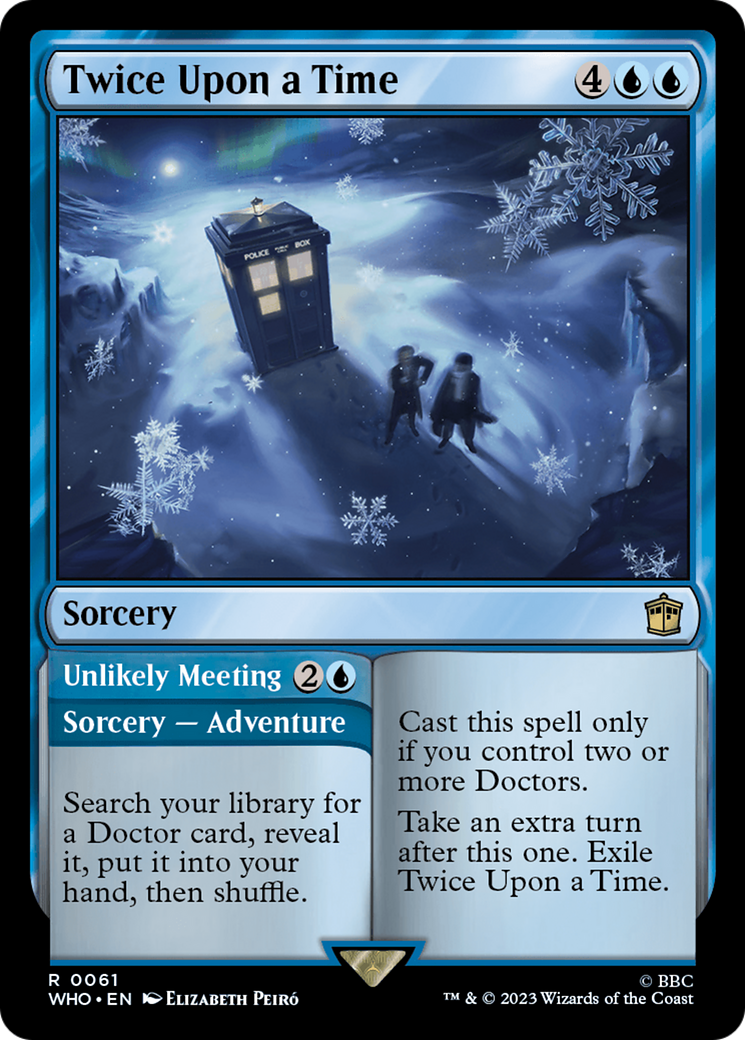 Image of Twice Upon a Time (WHO-061) - Doctor Who Foil