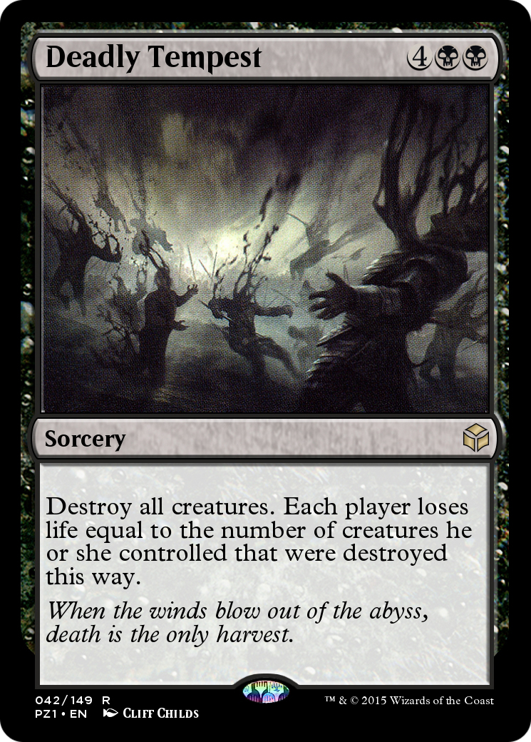 Image of Deadly Tempest (PZ1-042) - Legendary Cube Prize Pack