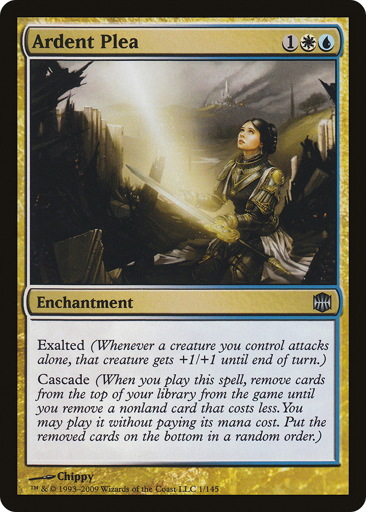 Image of Ardent Plea (ARB-001) - Alara Reborn Foil