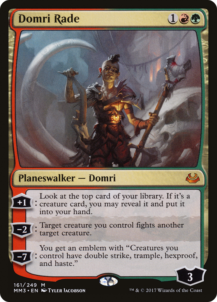 Image of Domri Rade (MM3-161) - Modern Masters 2017
