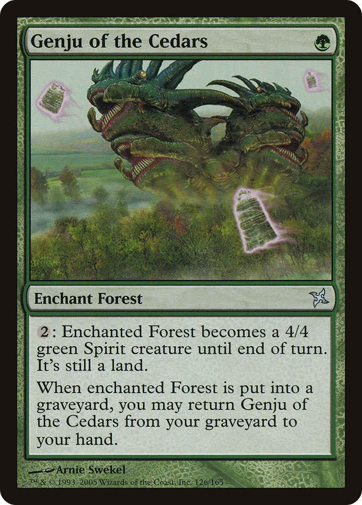 Image of Genju of the Cedars (BOK-126) - Betrayers of Kamigawa
