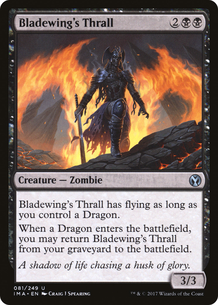 Image of Bladewing's Thrall (IMA-081) - Iconic Masters