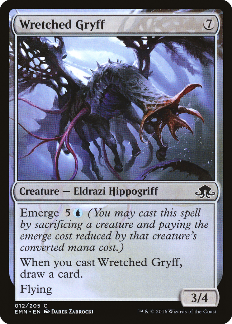 Image of Wretched Gryff (EMN-012) - Eldritch Moon Foil