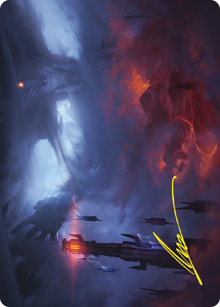 Image of Shadow of the Enemy // Shadow of the Enemy (ALTR-008) - Tales of Middle-earth Art Series (Borderless) Foil