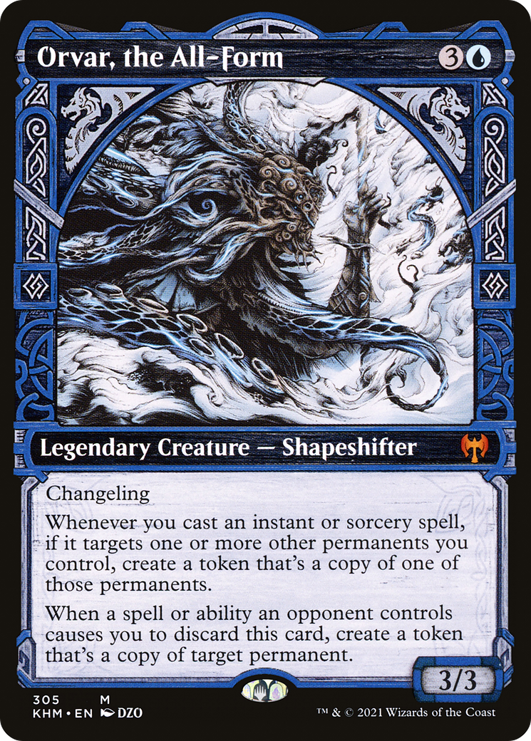 Image of Orvar, the All-Form (Showcase) (KHM-305) - Kaldheim: (Showcase) Foil
