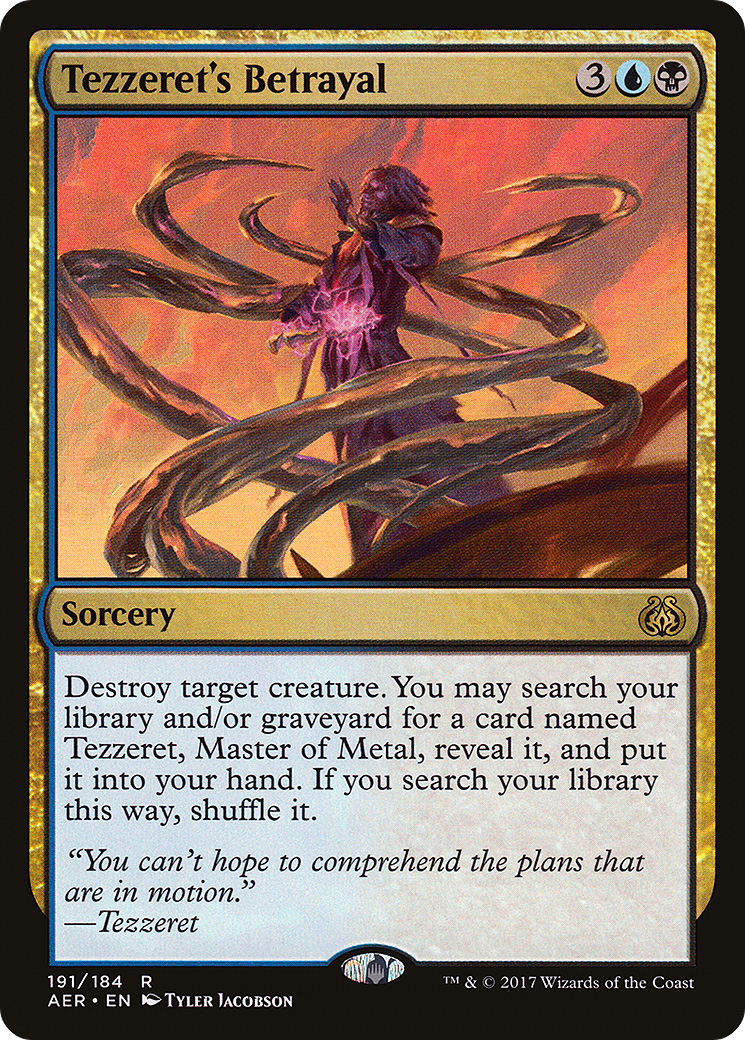 Image of Tezzeret's Betrayal (AER-191) - Aether Revolt