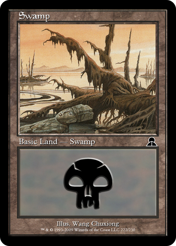 Image of Swamp (ME3-222) - Masters Edition III Foil