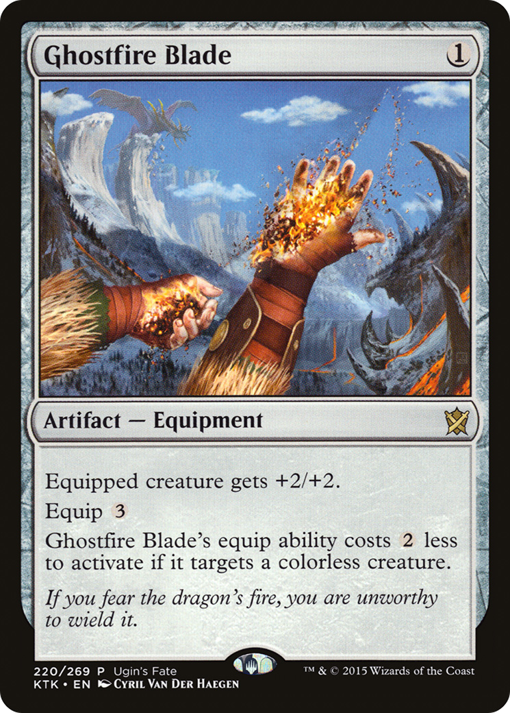 Image of Ghostfire Blade (FRF_UGIN-220) - Ugin's Fate