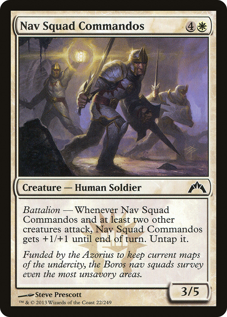 Image of Nav Squad Commandos (GTC-022) - Gatecrash Foil