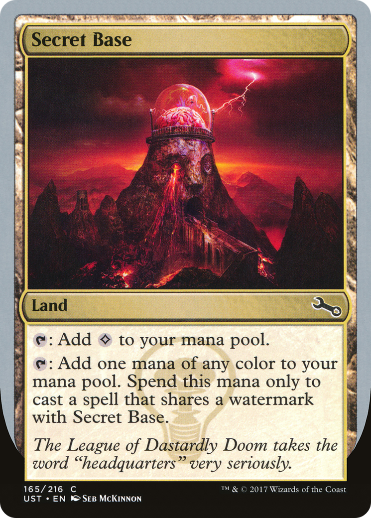 Image of Secret Base (C) (UST-165C) - Unstable Foil