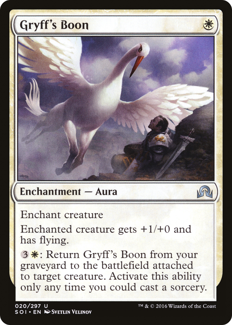 Image of Gryff's Boon (SOI-020) - Shadows over Innistrad