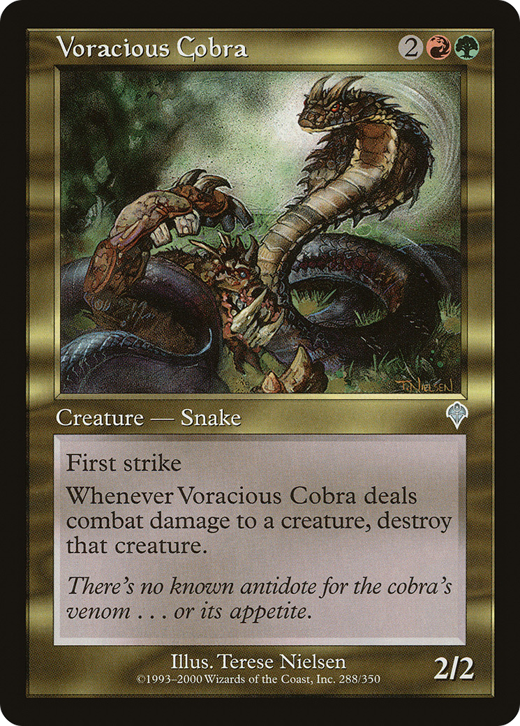 Image of Voracious Cobra (INV-288) - Invasion