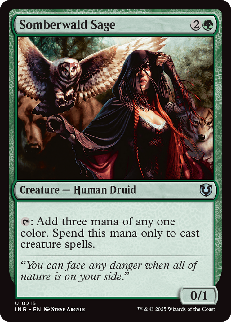 Image of Somberwald Sage (INR-215) - Innistrad Remastered