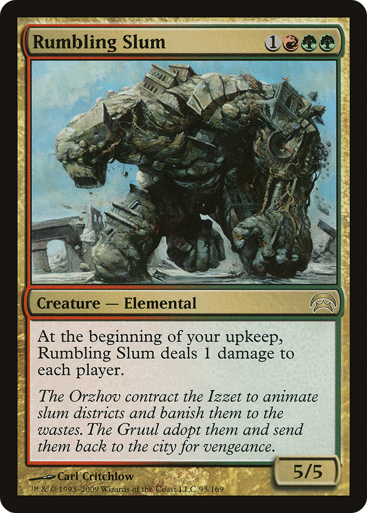 Image of Rumbling Slum (HOP-093) - Planechase