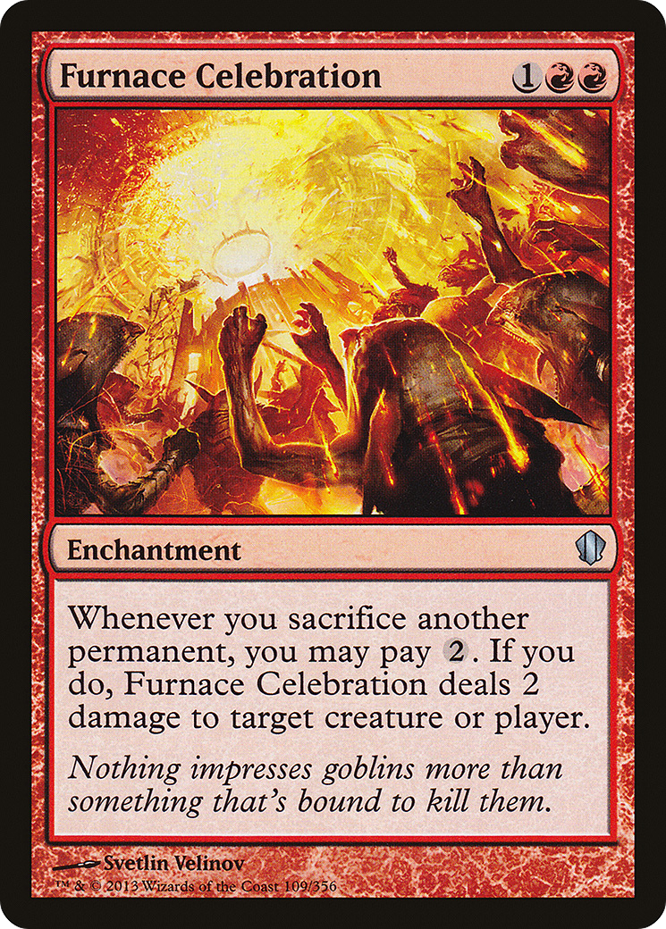 Image of Furnace Celebration (C13-109) - Commander 2013