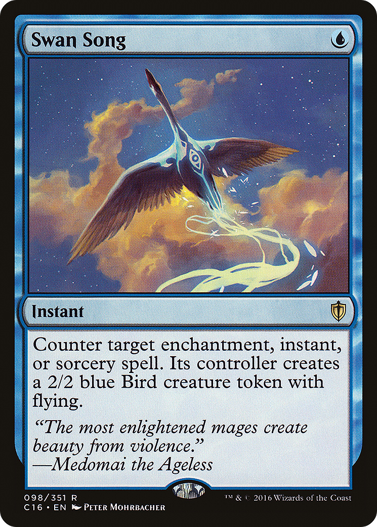 Image of Swan Song (C16-098) - Commander 2016