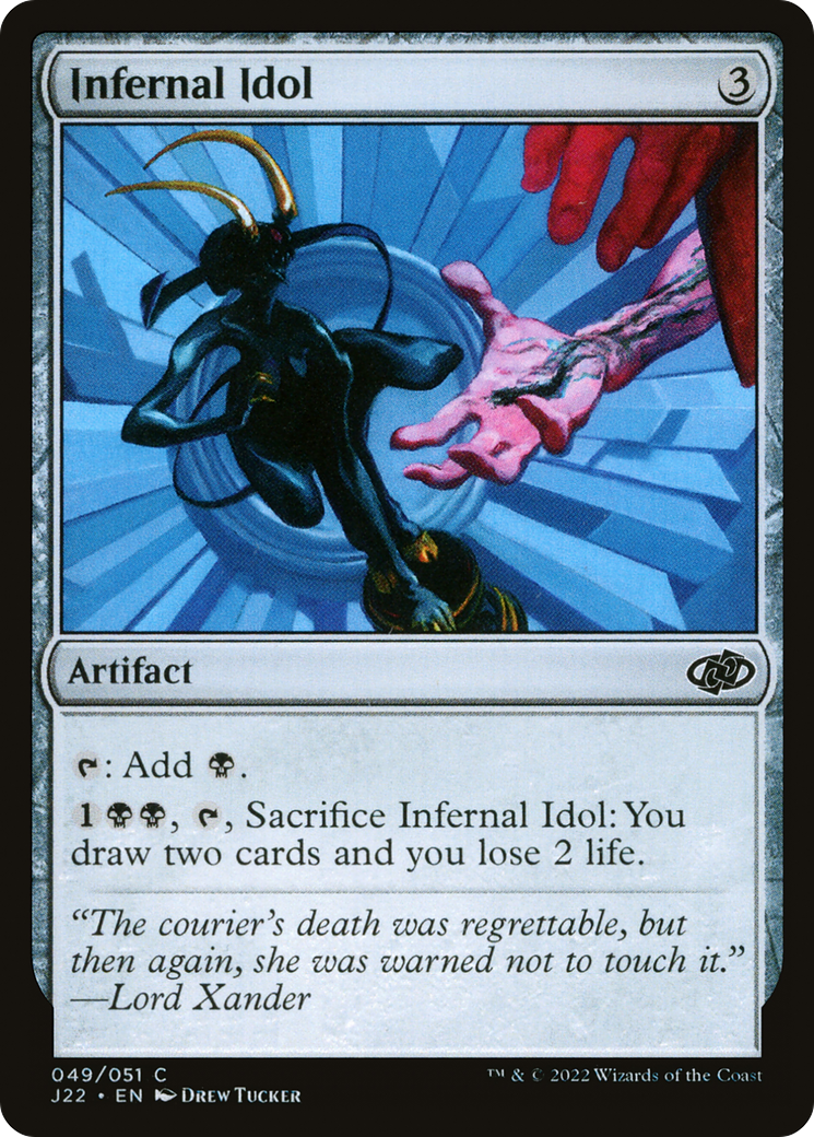 Image of Infernal Idol (J22-049) - Jumpstart 2022