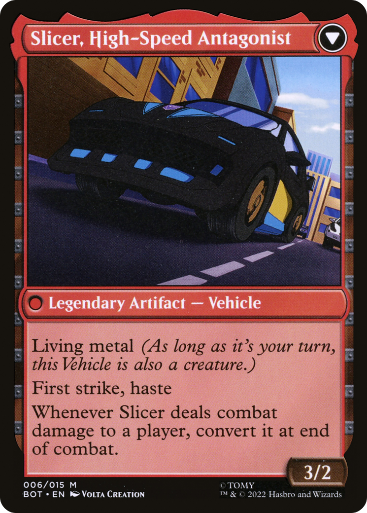 Image of Slicer, Hired Muscle (BOT-006) - Transformers: (convertdfc)
