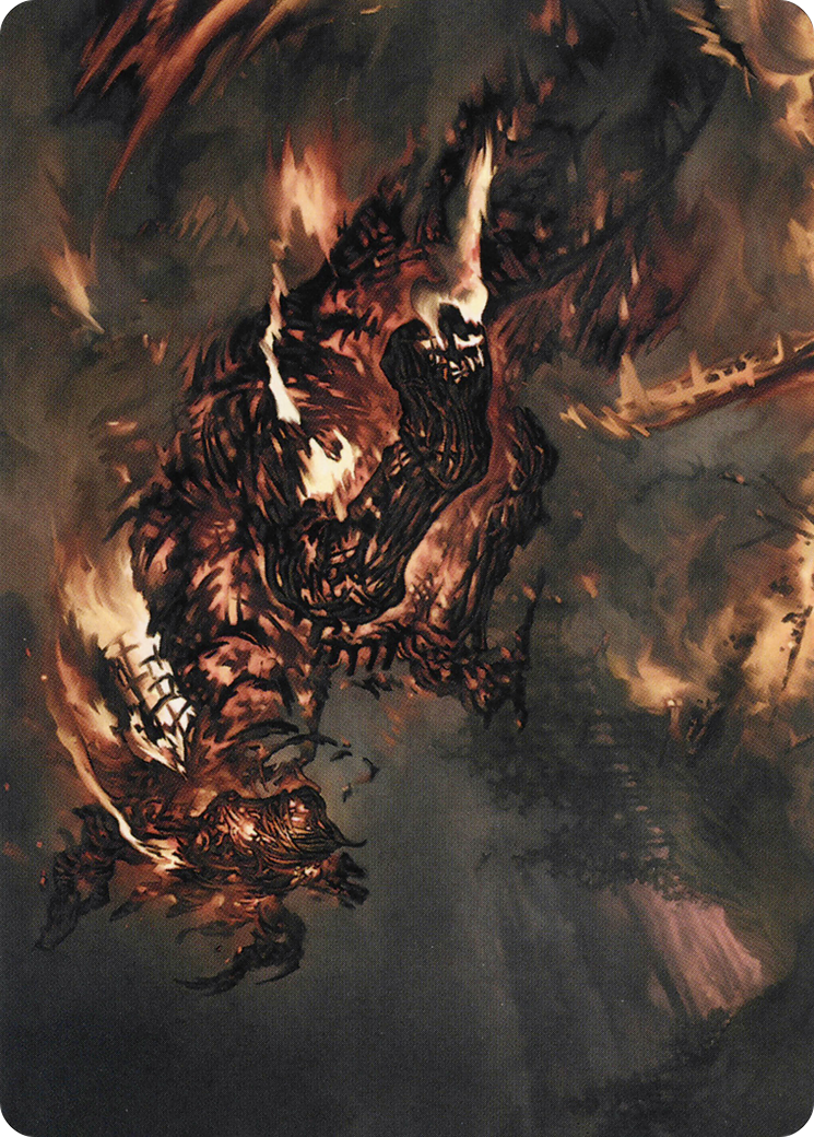 Image of Pyre Spawn // Pyre Spawn (AVOW-048) - Crimson Vow Art Series (Borderless)