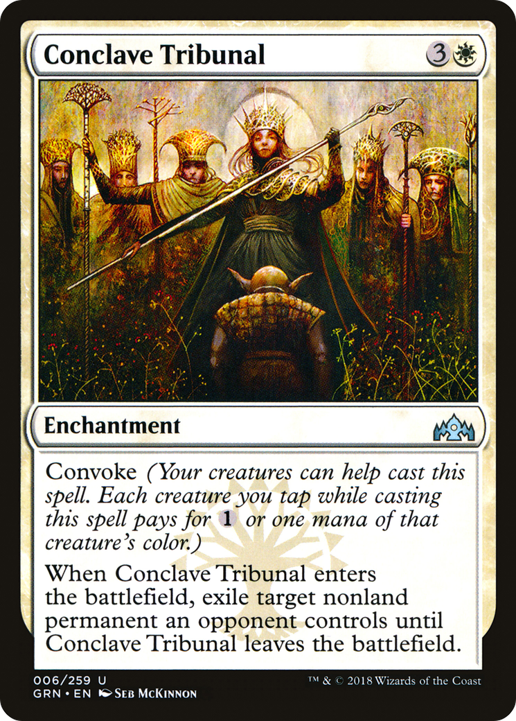 Image of Conclave Tribunal (GRN-006) - Guilds of Ravnica Foil