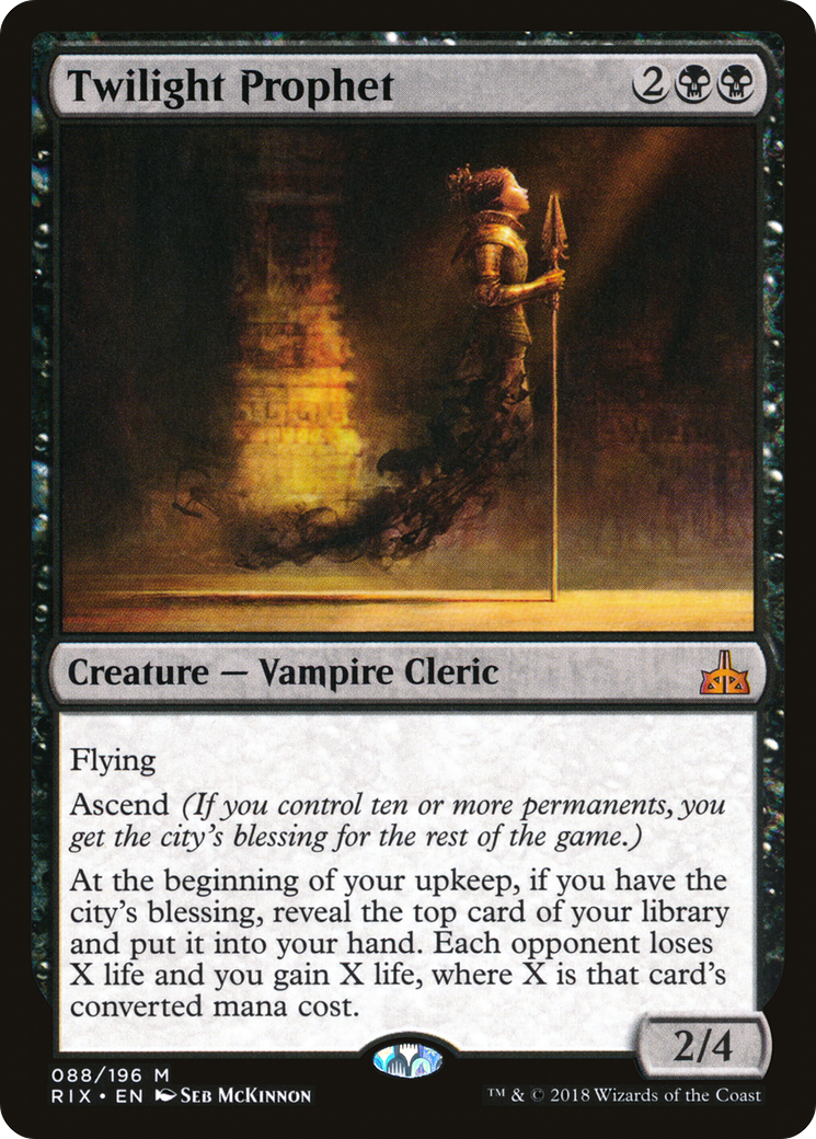 Image of Twilight Prophet (RIX-088) - Rivals of Ixalan Foil