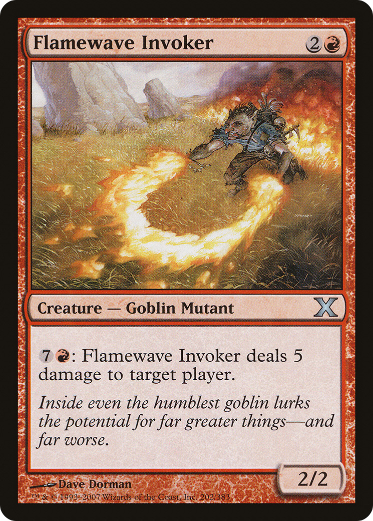 Image of Flamewave Invoker (10E-202) - Tenth Edition