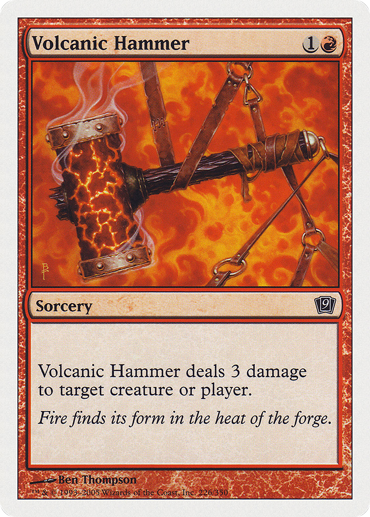 Image of Volcanic Hammer (9ED-226) - 9th Edition